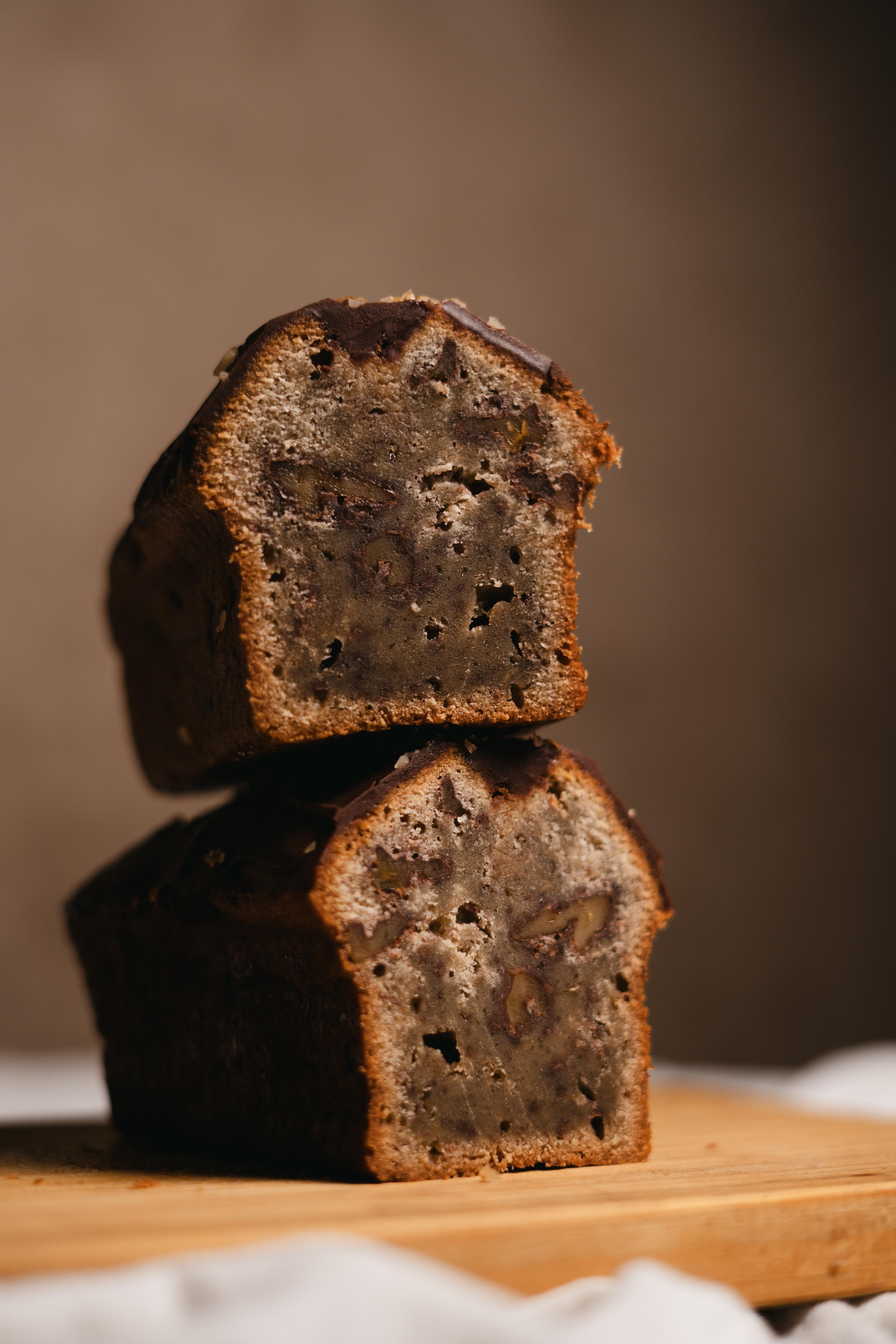 Budín de banana